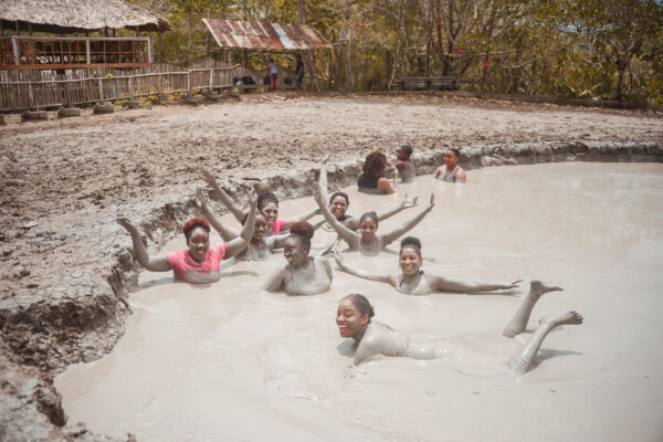 Mud Volcano and Beach Hike