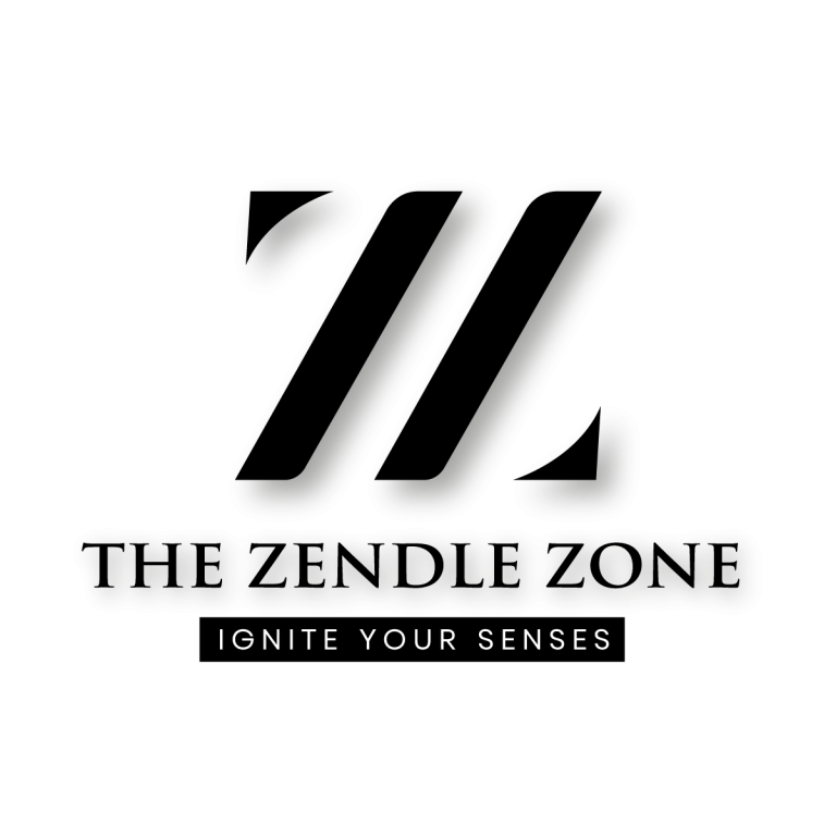 The Zendle Zone Logo (BLACK) tagline