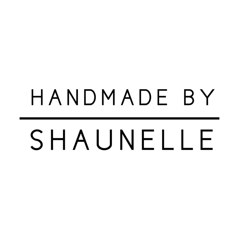 Handmade by Shaunelle PNG Logo BLACK